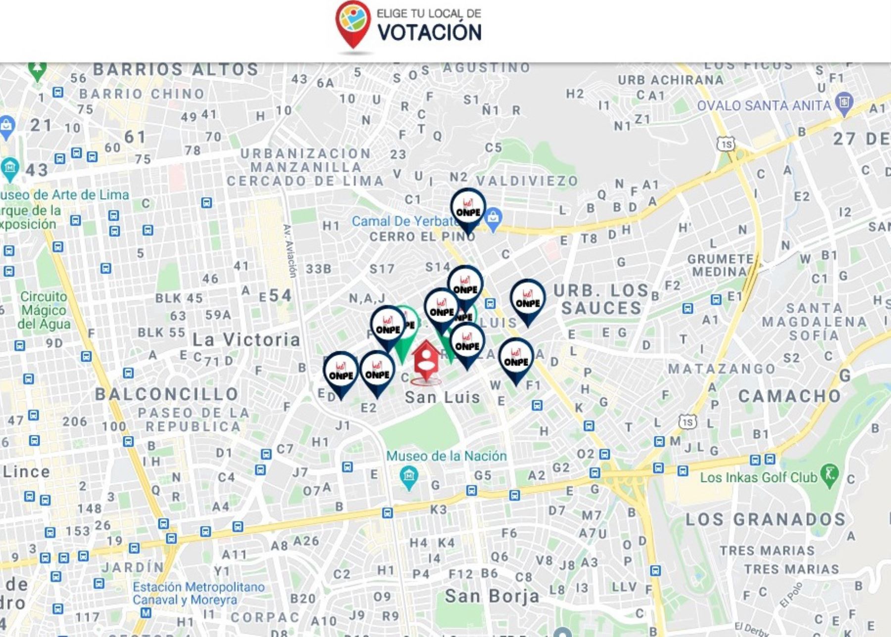 Elecciones 2022: elige aquí tu local de votación