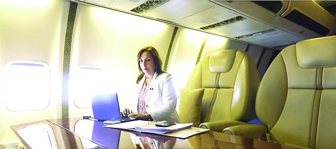 Dina Boluarte: S/300 MILLONES para un avión presidencial y el cuento de los tambores de guerra