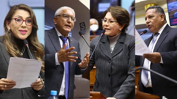 Congreso: estas son las cuatro listas que competirán en la elección de la Mesa Directiva