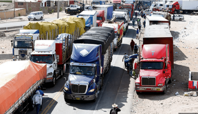 Gremios de transportes de carga pesada no acatarán paro nacional este 11 de setiembre