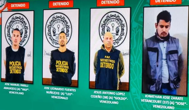 PNP captura a cuatro integrantes de banda Los Gallegos tras amenazar con matar a mototaxistas