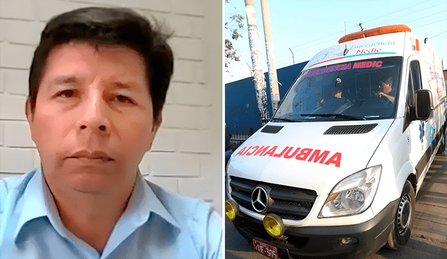 Pedro Castillo fue trasladado de emergencia a hospital tras sufrir una descompensaci�n