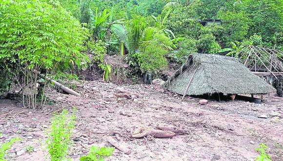 Pobladores de unas 30 comunidades de la Selva Central son afectadas por huaico