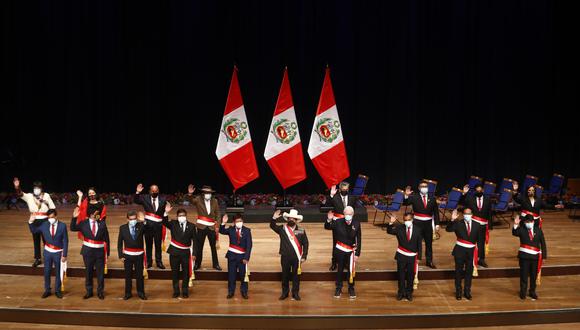 Gabinete Ministerial: estos son los ministros a los que tomó juramento Pedro Castillo