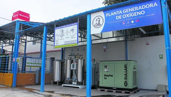 Oxgeno producido en planta del Carrin no tiene la pureza exigida para pacientes COVID 