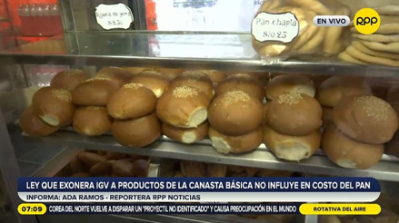 Beneficio no hay ninguno: exoneración del IGV no influye en el precio del pan