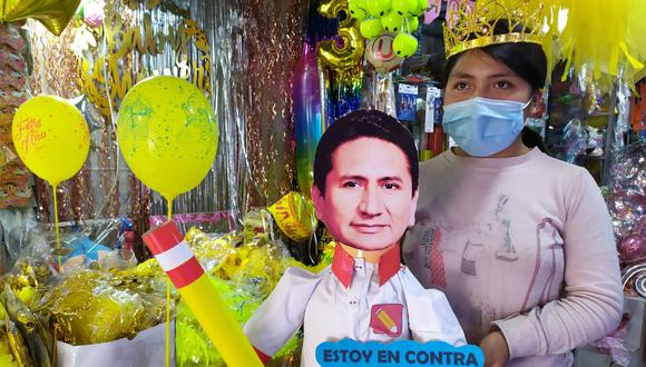 Piñatas de Vladimir Cerrón salen como ¨pan caliente¨ en Huancayo
