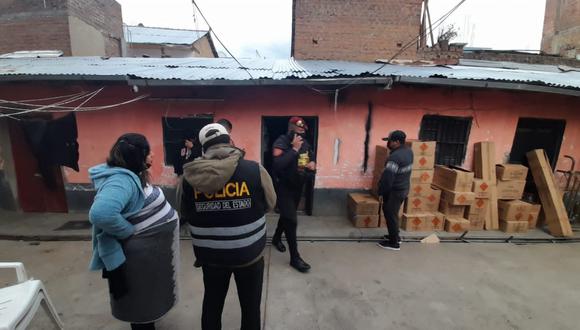 Huancayo: Pareja escondía más de 2 toneladas de material pirotécnicos en su vivienda