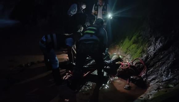 Turista muere al caer de una altura de 40 metros en las cataratas Tres Reinas en Chanchamayo