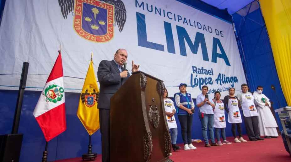 López Aliaga sobre donación estadounidense: